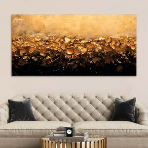 Luxury Textured Canvas Wall Art Abstract Painting for Stylish Home Decor