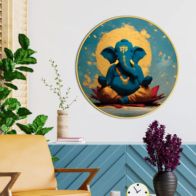 luxury-wall-decoration-ganpati-bappa-painting