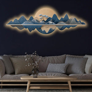 Title
Luxury White Deer Landscape Premium Crystal Glass Backlit LED Wall Art