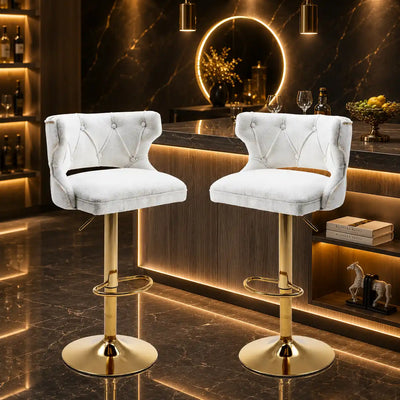 luxury-white-velvet-bar-lounge-chair-with-gold-base