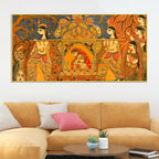 madhubani-cultural-scene-painting-premium-ethnic-home-decor