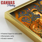 Madhubani Cultural Scene Painting | Premium Ethnic Home Decor