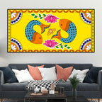 madhubani-twin-fish-canvas-painting-traditional-indian-decor