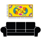 Madhubani Twin Fish Canvas Painting | Traditional Indian Decor