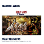 Canvas Art of Krishna & Arjun