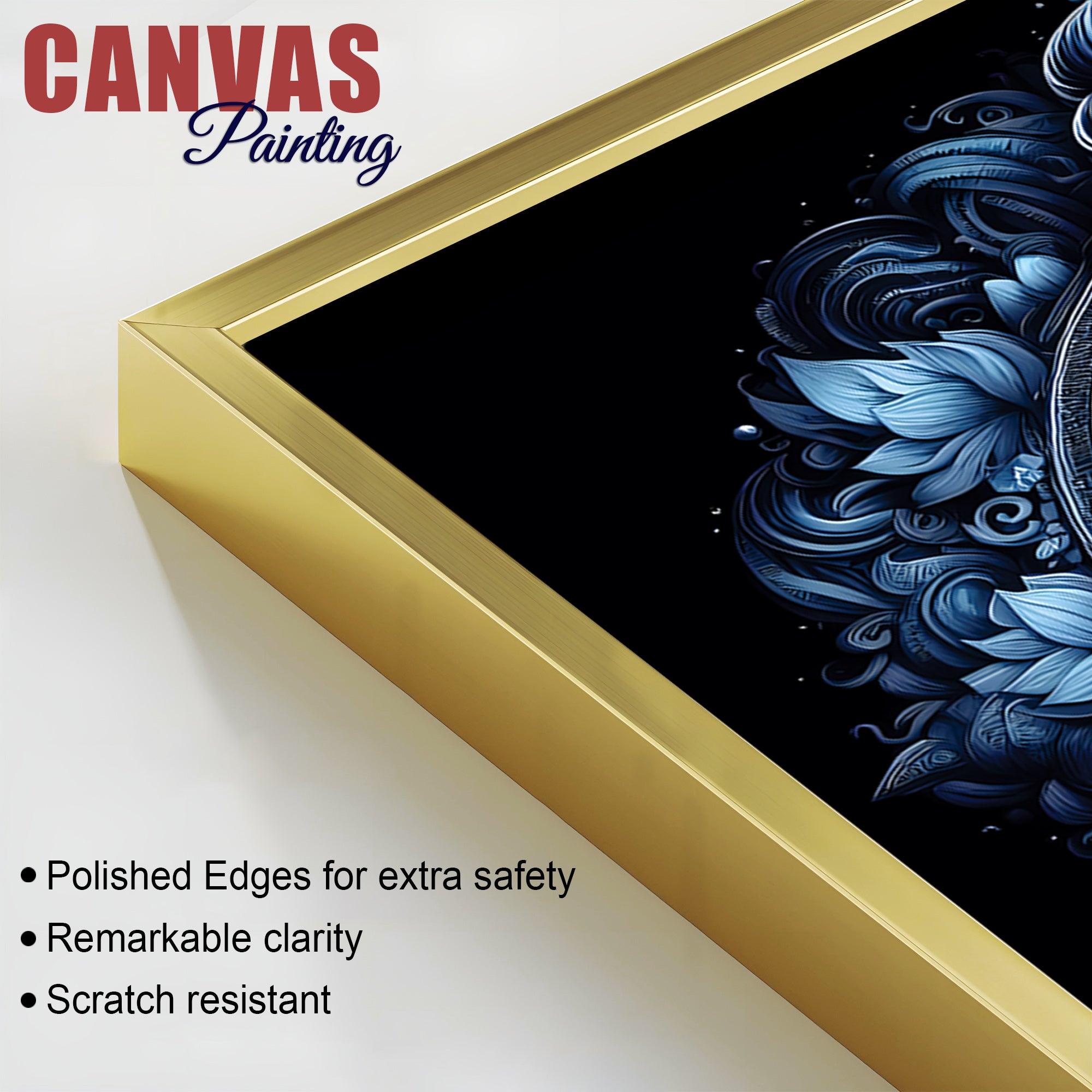 Mahadev Blissful Canvas Art Spiritual Wall Decor Painting