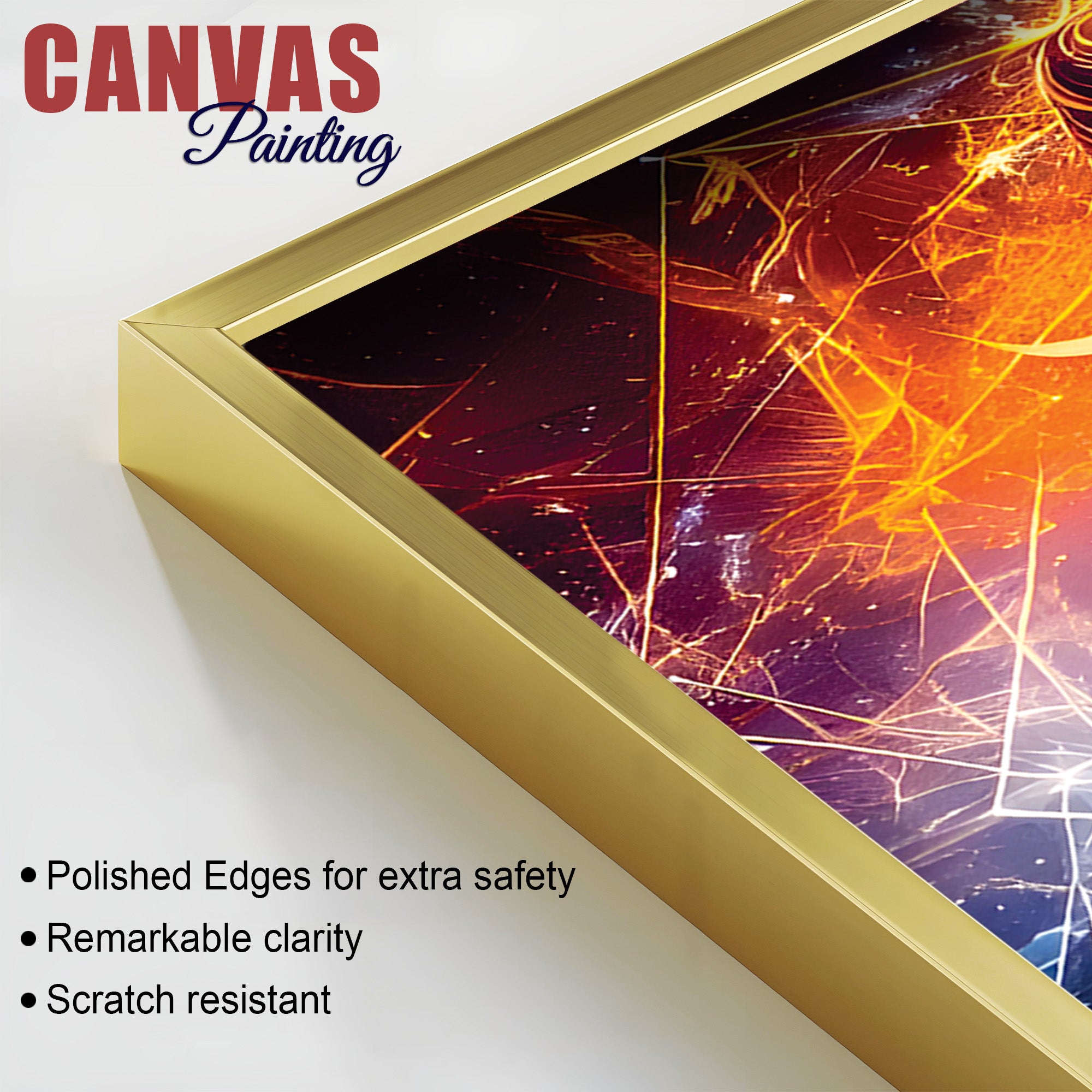 Mahadev Decorative Canvas Shiva Art for Home & Living Room