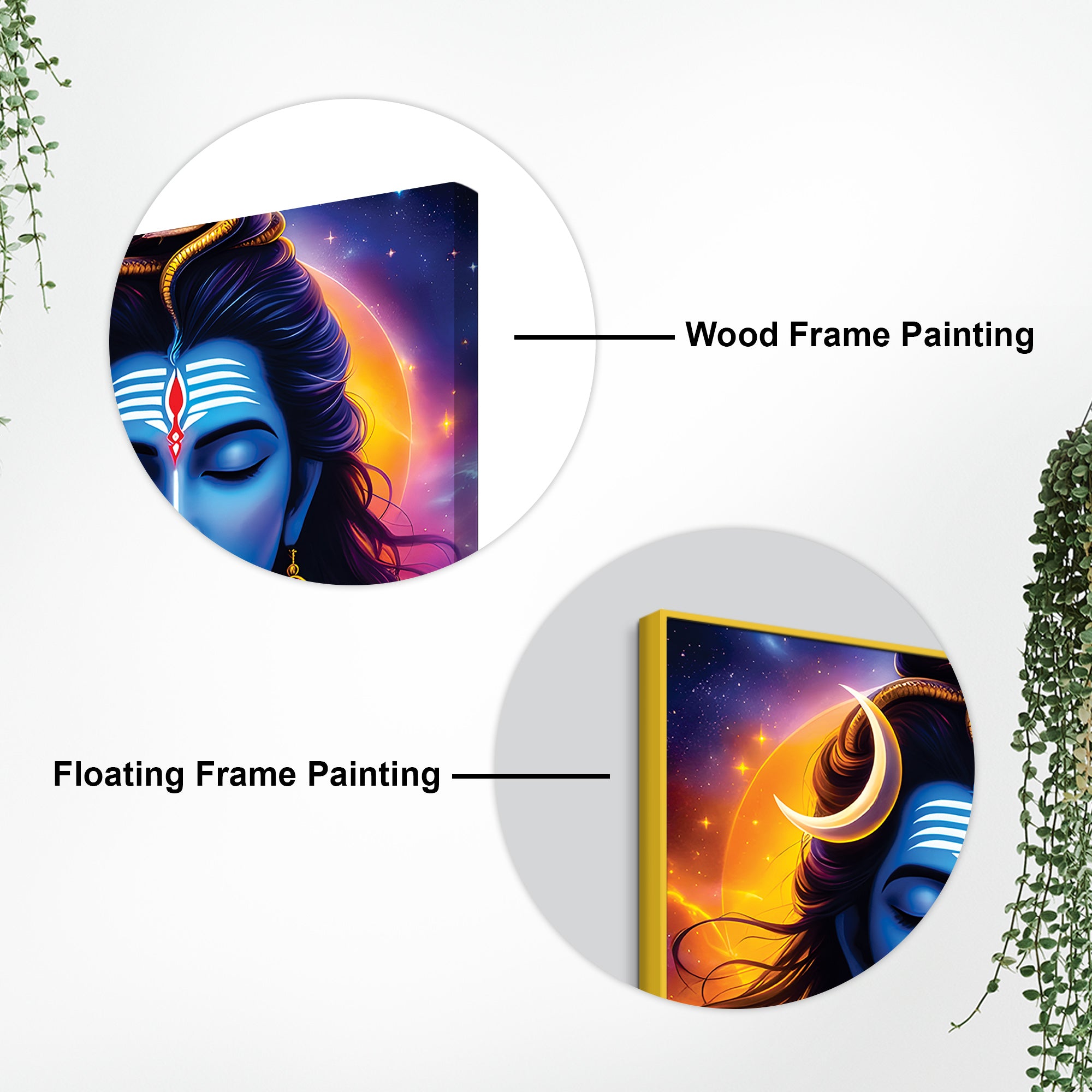 Mahadev Modern Wall Painting