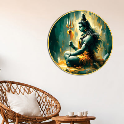 mahadev-round-wall-art-modern-shiva-home-decoration