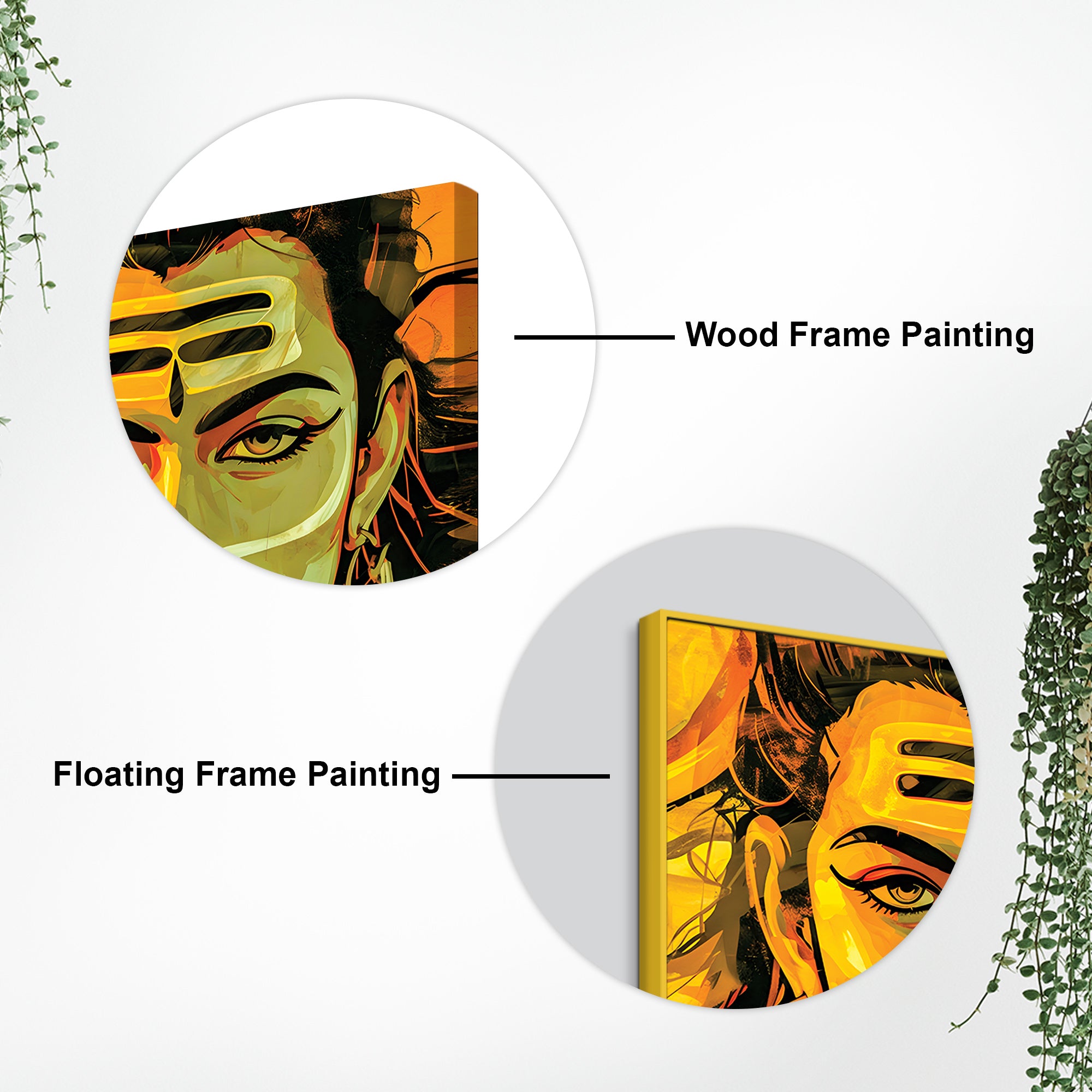 Mahadev Sacred Energy Painting Shiva Wall Frame Decor