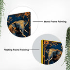 Majestic Three Elephant Canvas Wall Painting for Modern Interiors