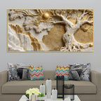 Majestic Tree of Abundance 3D Canvas Wall Painting