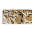 Majestic Tree of Abundance 3D Canvas Wall Painting