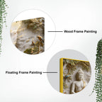 Meditating Lord Buddha with Birds & Waterfall 3D Canvas Wall Painting