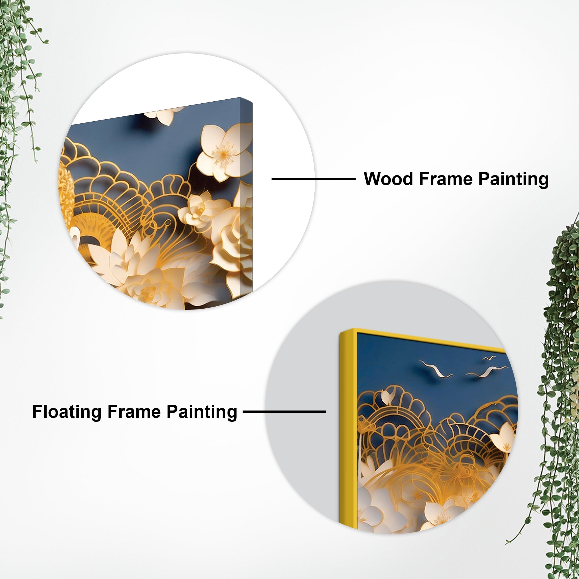 Minimal Buddha Wall Painting for Modern Décor