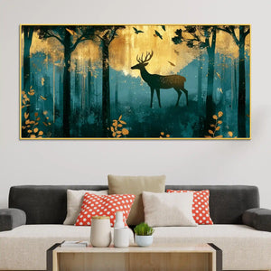 Modern Abstract Art Canvas Painting for Bedroom
