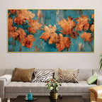 modern-abstract-autumn-leaves-canvas-wall-painting-for-home