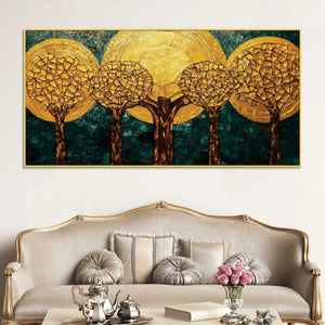 Modern Abstract Canvas Painting for Luxury Home Decor