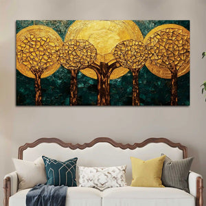 Modern Abstract Canvas Painting for Luxury Home Decor