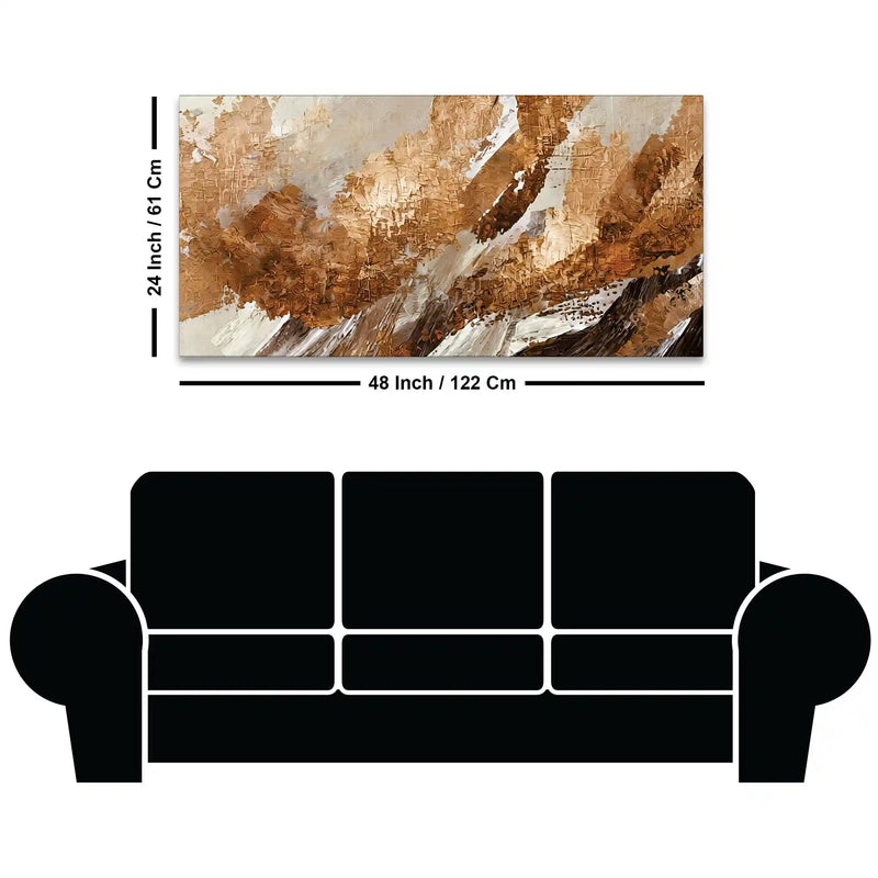 Modern Abstract Canvas Wall Painting for Modern Decor
