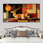 modern-abstract-deer-canvas-painting-for-living-room-wall-decor