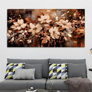 Modern Abstract Flower Wall Art Painting for Home Interior Decoration