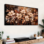 Modern Abstract Flower Wall Art Painting for Home Interior Decoration