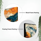 Modern Abstract Forest Canvas Wall Art Painting