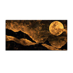 Modern Abstract Moon Canvas Wall Painting for Wall Décor