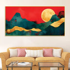 Modern Abstract Mountain Canvas Wall Decoration Painting
