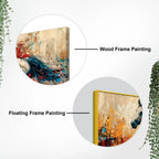 Modern Abstract Running Horse Canvas Wall Art Painting