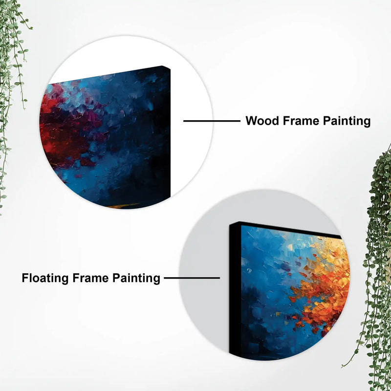 Modern Abstract Tree Canvas Painting Home & Office Décor