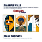 Modern Art Canvas Wall Decor Painting Set of Three