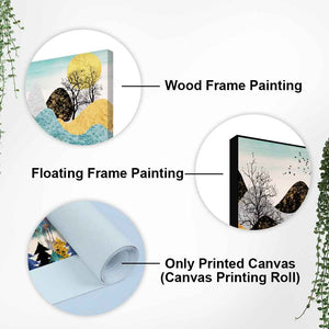 Modern Art Forest Premium wall Painting