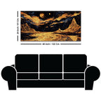 Modern Artistic Night Abstract Canvas Painting