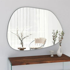 Modern Asymmetrical Wall Mirror
