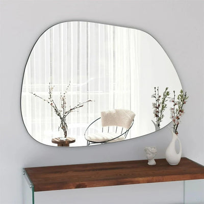 Modern Asymmetrical Wall Mirror