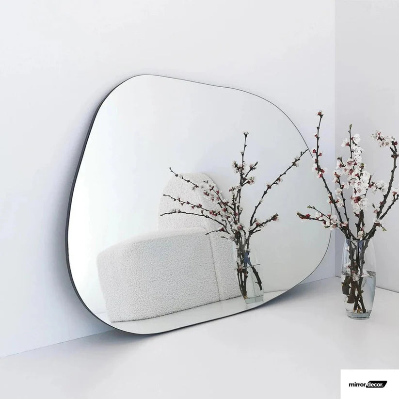 Modern Asymmetrical Wall Mirror