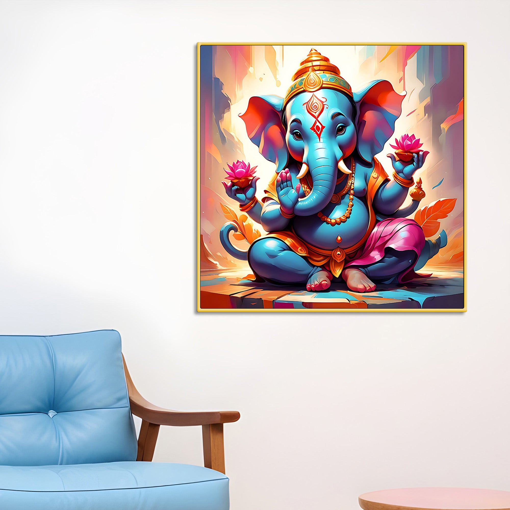 modern-bappa-wall-painting