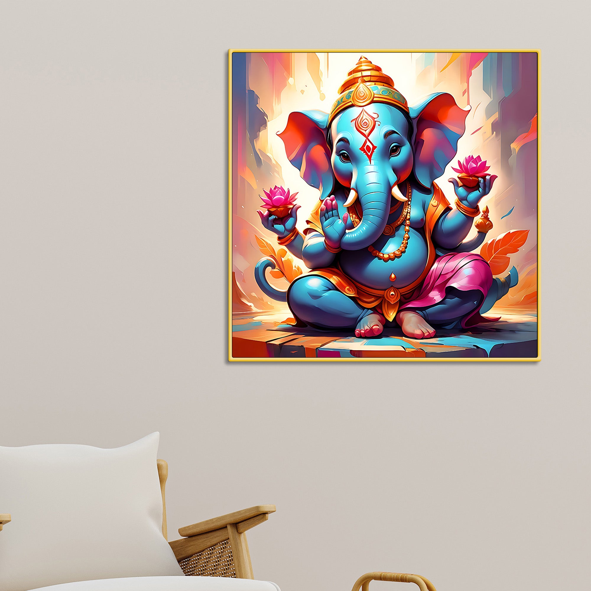 Modern Bappa Wall Painting