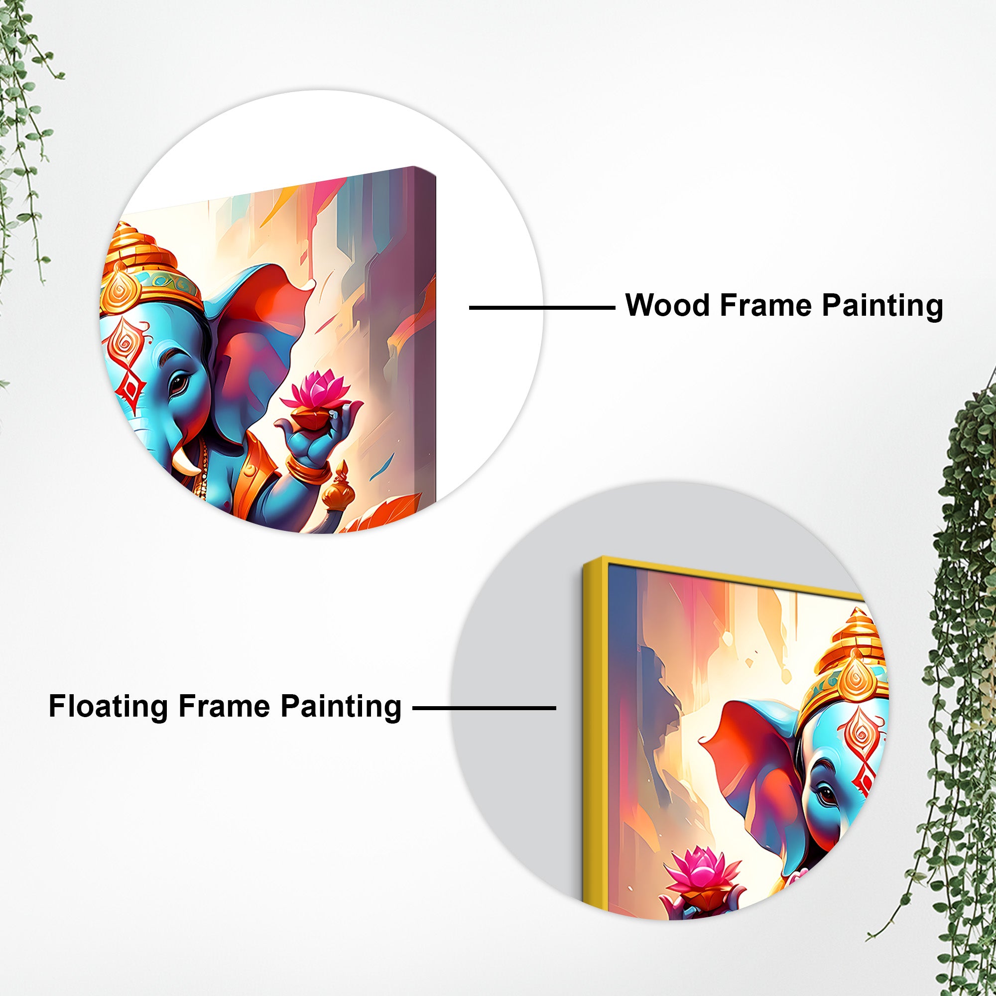 Modern Bappa Wall Painting