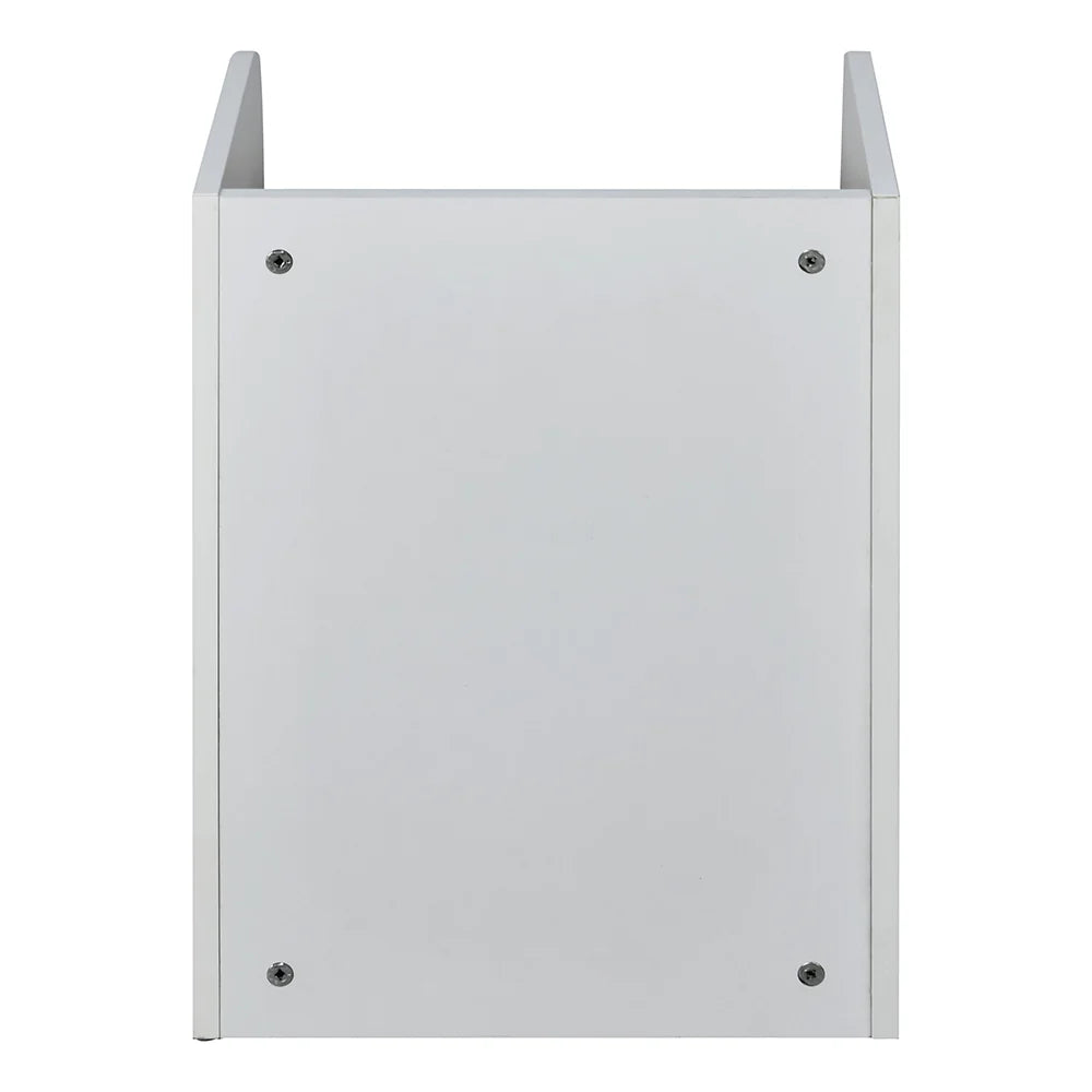 Modern Bedside Table with Drawer & Open Shelf