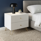 Modern Bedside Table with Drawers