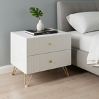 Modern Bedside Table with Drawers