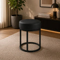 modern-black-steel-vanity-stool-with-cushioned-seat