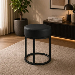 modern-black-steel-vanity-stool-with-cushioned-seat