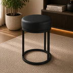 modern-black-steel-vanity-stool-with-cushioned-seat