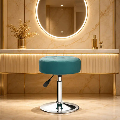 modern-blue-adjustable-vanity-stool-with-tufted-cushion