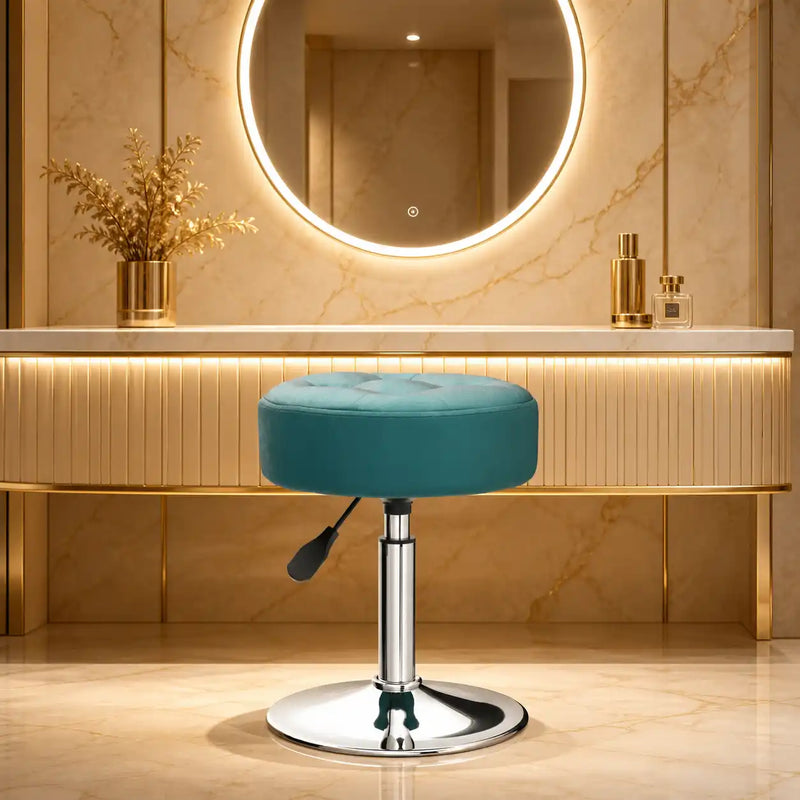 modern-blue-adjustable-vanity-stool-with-tufted-cushion