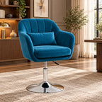 Modern Blue Sofa Lounge Chair with Cushion Seat